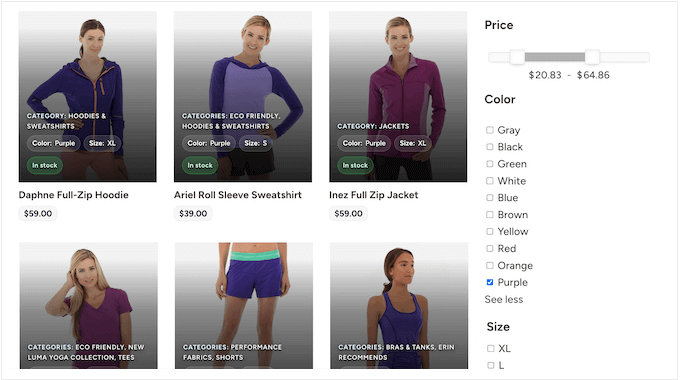 WPFilters を使用して WooCommerce ストアにフィルターを追加する WPFilters を使用して WooCommerce ストアにフィルターを追加する