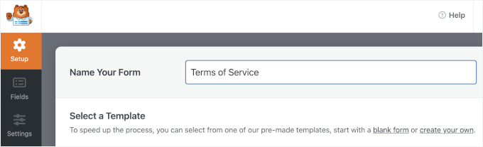 Yeni Bir Form Adlandırma