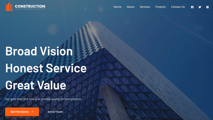 Astraの建設テーマ