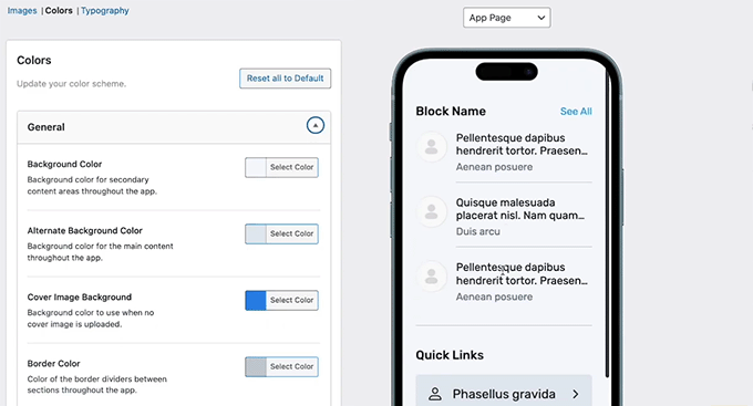 App-Farben in MemberPress AppKit konfigurieren