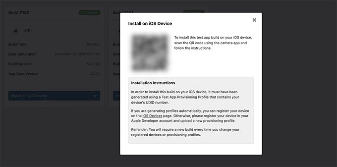 Installieren Sie die Testversion der App in MemberPress AppKit