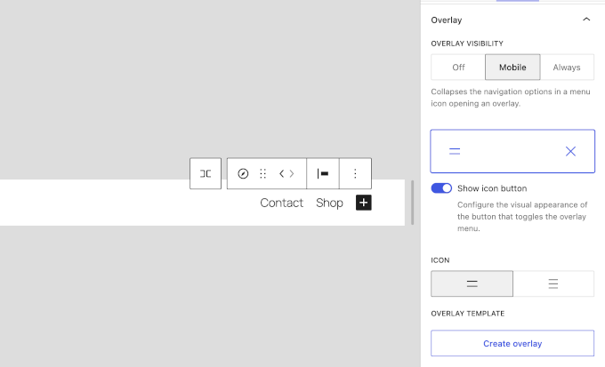 Progettazione di menu di navigazione overlay per dispositivi mobili Progettazione di menu di navigazione overlay per dispositivi mobili