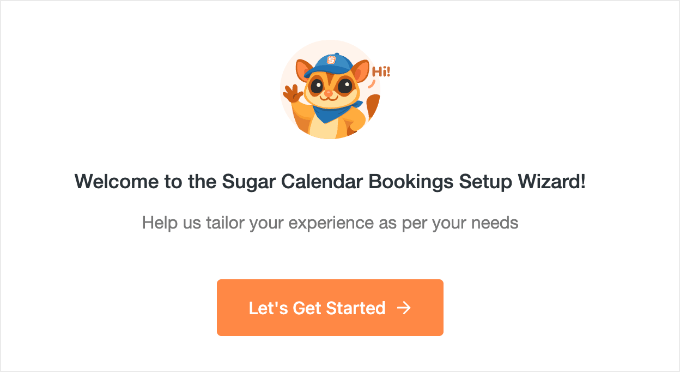 Kreator konfiguracji Sugar Calendar Bookings