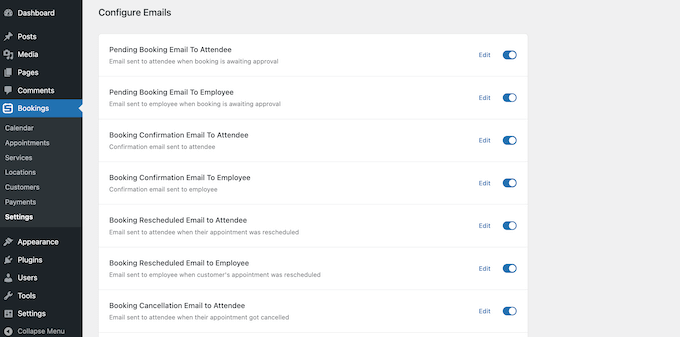 顧客に予約リマインダーを送信する方法