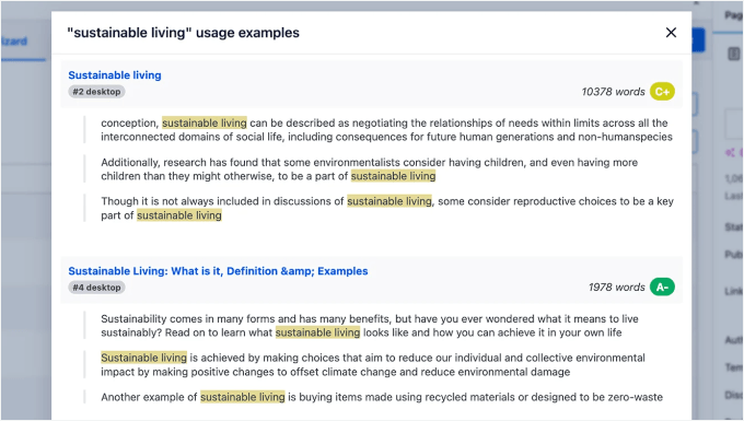 AIOSEO'nun optimizasyon sihirbazı