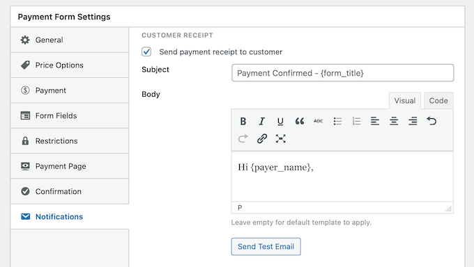 Send automatic payment confirmation emails to your customers Send automatic payment confirmation emails to your customers