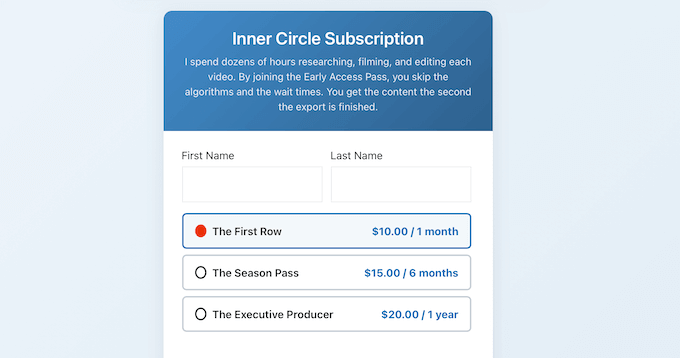 Collecting recurring subscriptions on your WordPress blog or website Collecting recurring subscriptions on your WordPress blog or website