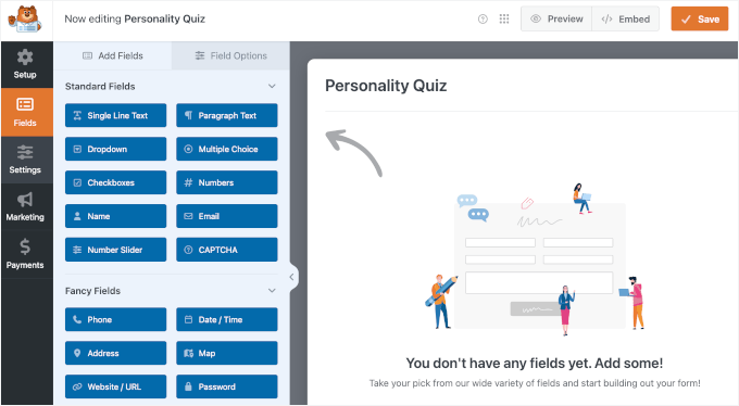 Générateur de formulaires WPForms
