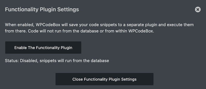 Compiling custom code into a WordPress plugin