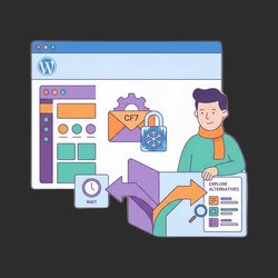 Contact Form 7 si blocca Nuove funzionalità - Cosa dovrebbero fare gli utenti WordPress dopo