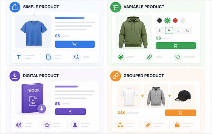 How SEO differs for different product types