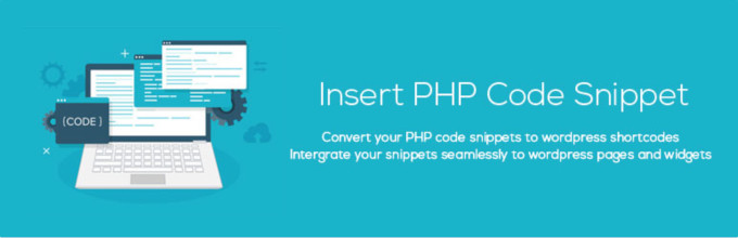 Insert PHP code snippet plugin