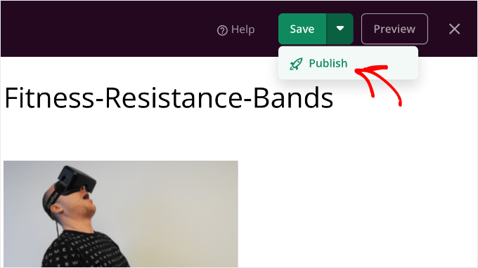 SeedProd'da Özel Bir Ürün Sayfası Yayınlama
