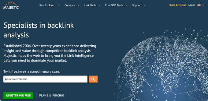Majestic Website