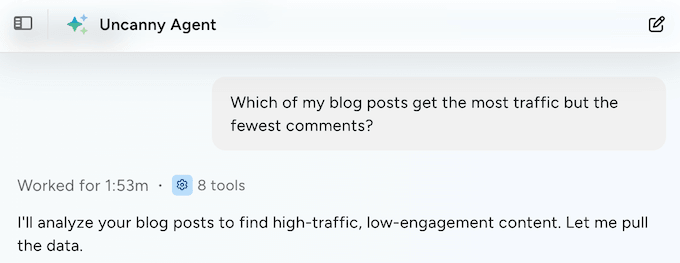 Getting AI-powered insights for your WordPress blog, website, or online store