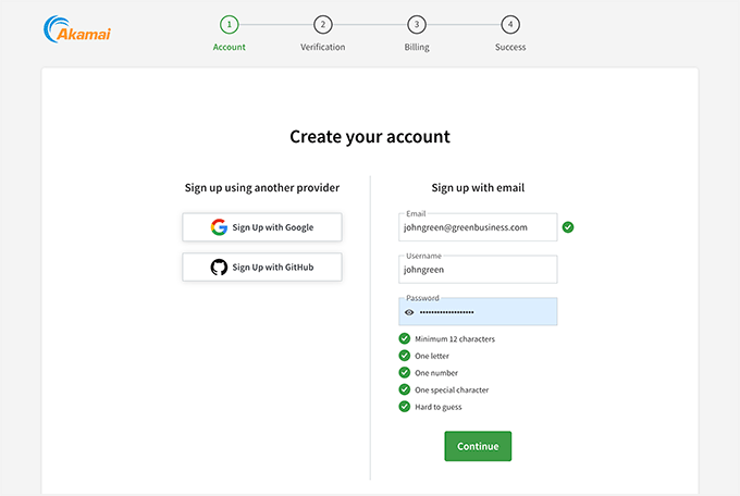 Linode Akamai cloud computing services account creation Linode Akamai cloud computing services account creation