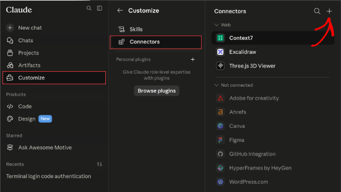 Connecting Claude.ai (Web) to WPVibe