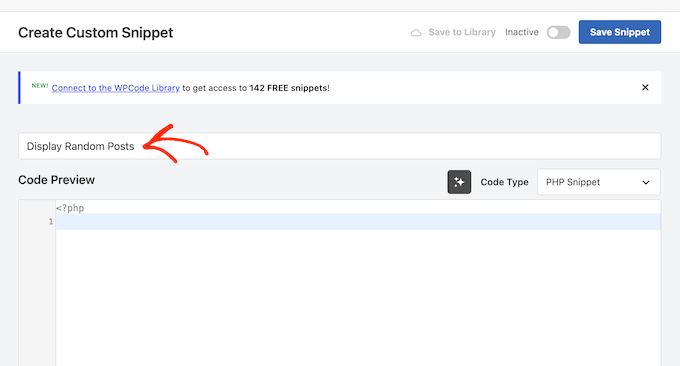 Skapa ett anpassat kodavsnitt i WordPress