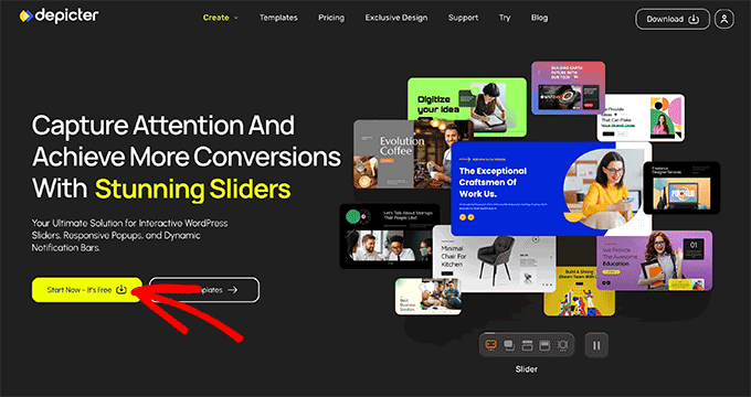 Depicter Slider Plugin